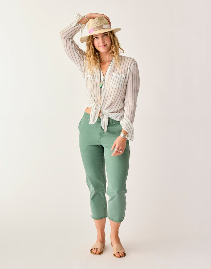 Sausalito Pant: Dark Haze - FINAL SALE