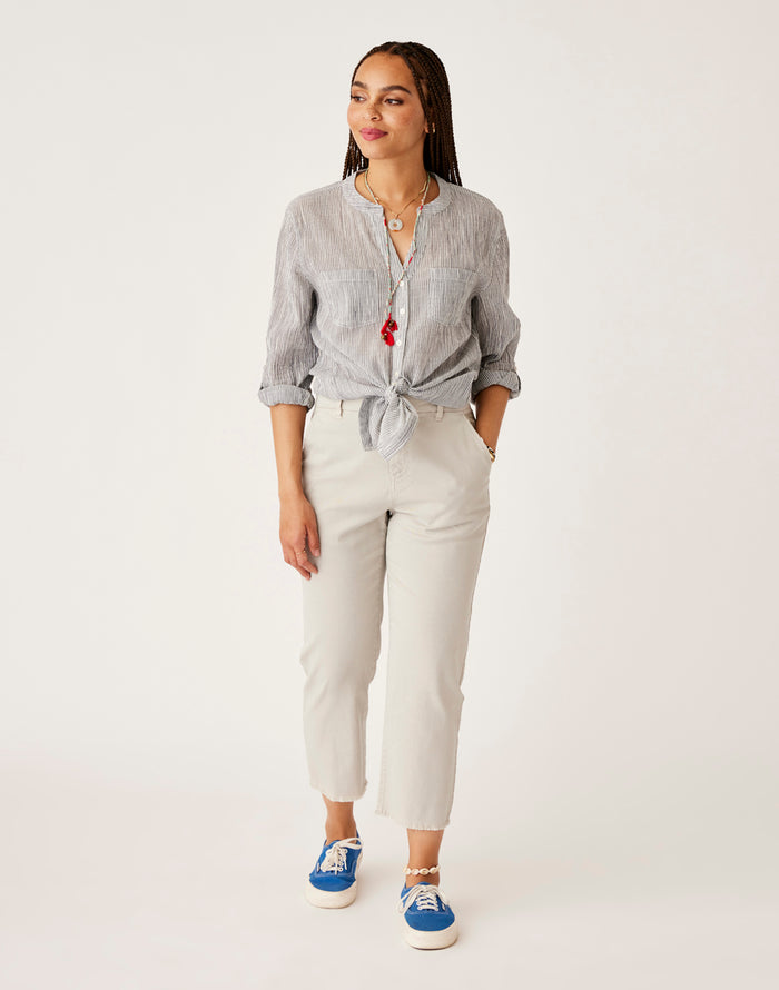 Sausalito Pant: Lunar Rock - FINAL SALE