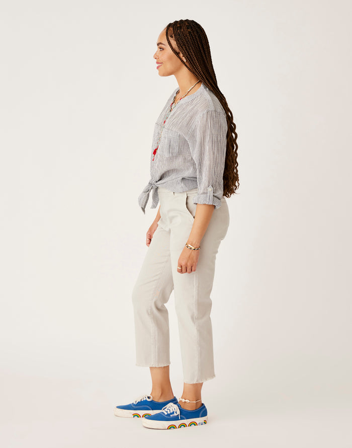 Sausalito Pant: Lunar Rock - FINAL SALE
