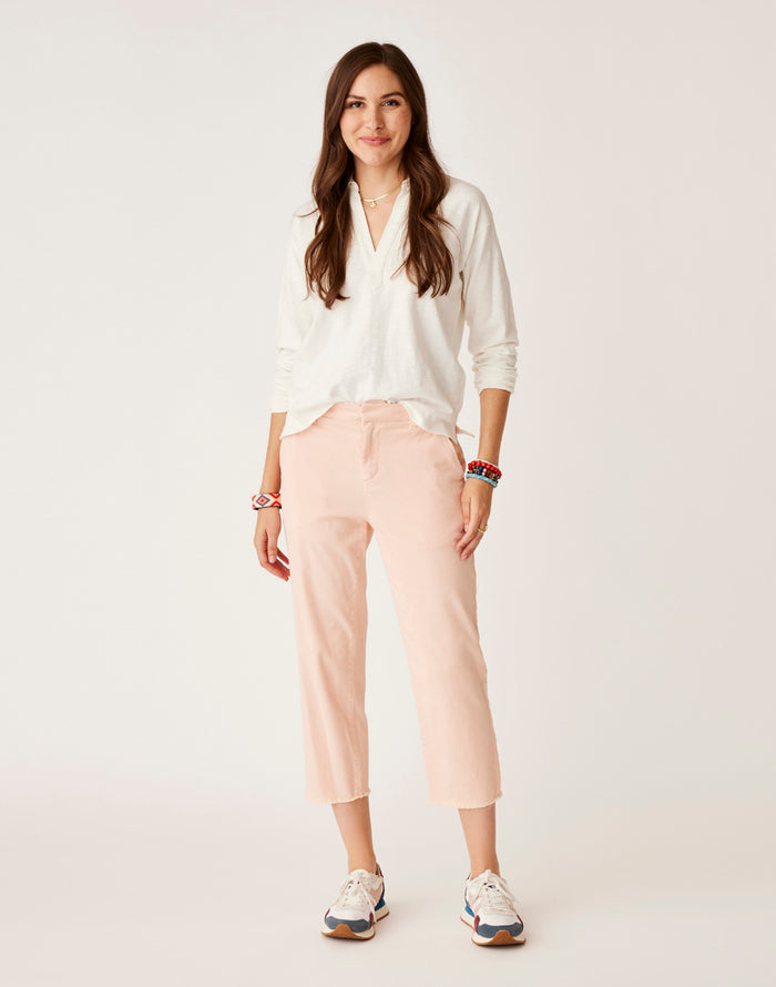 Sausalito Pant: Peach - FINAL SALE