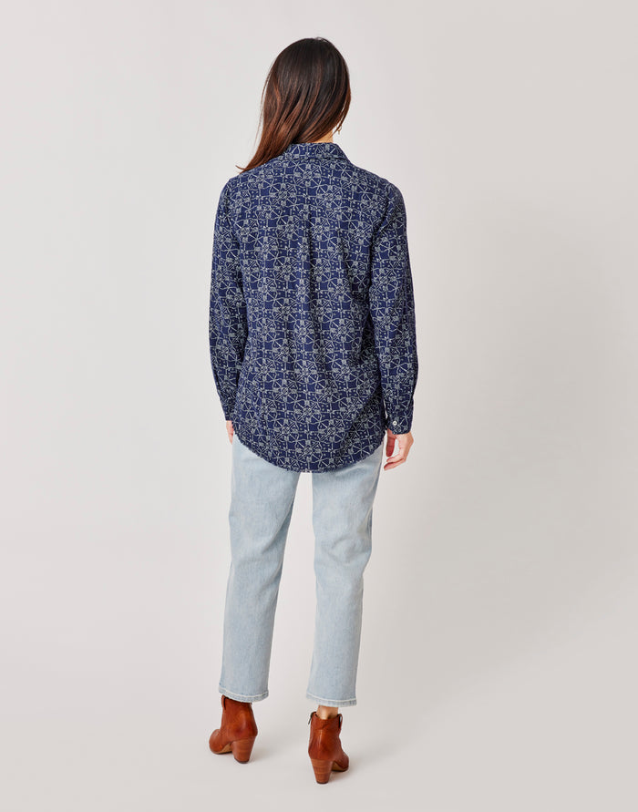 Sawyer Twill: Navy Bandana - FINAL SALE