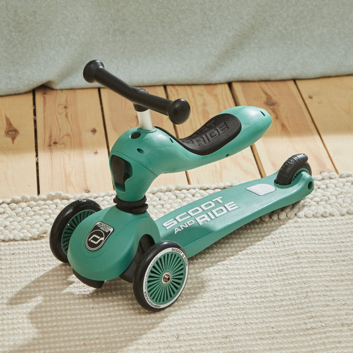 Scoot and Ride Green Highway Kick 1 Scooter