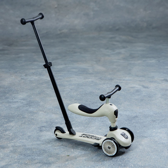 Scoot and Ride Highway Kick 1 Push & Go Scooter in Ash
