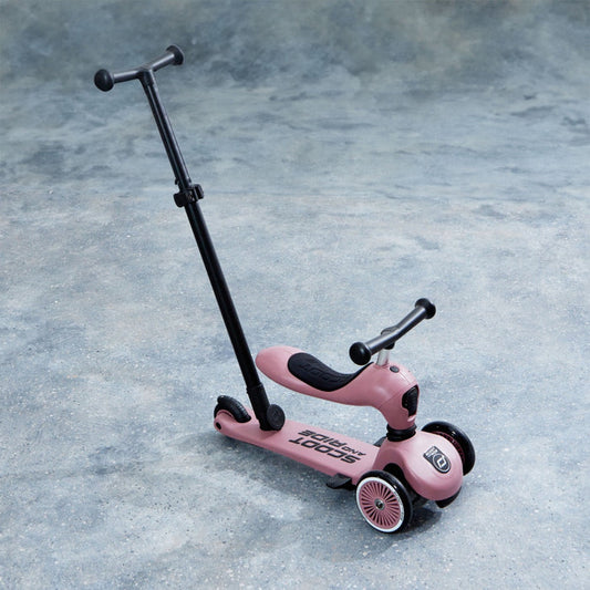 Scoot and Ride Highway Kick 1 Push & Go Scooter in Wildberry