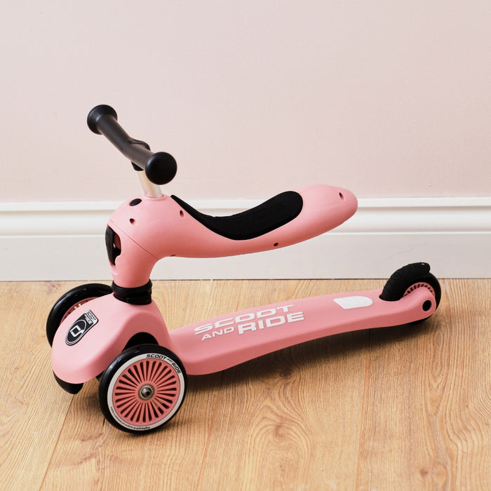 Scoot and Ride Pink Highway Kick 1 Scooter