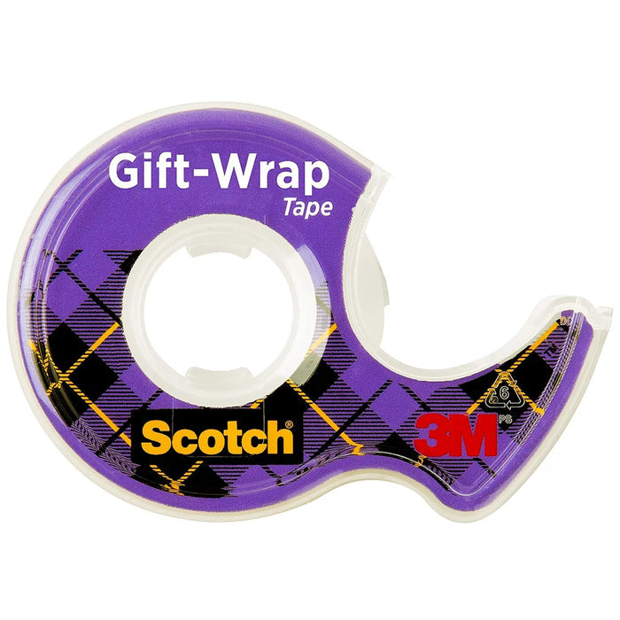 Scotch Satin Gift Wrap Tape 3/4 x 650 in #15 - 144 Pack