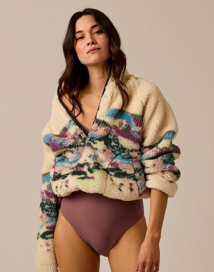 Scout Fleece Pullover: Summit Mirage