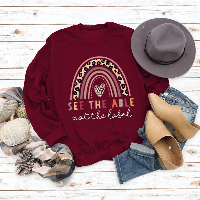 Red wine sweater (white color picture) / S