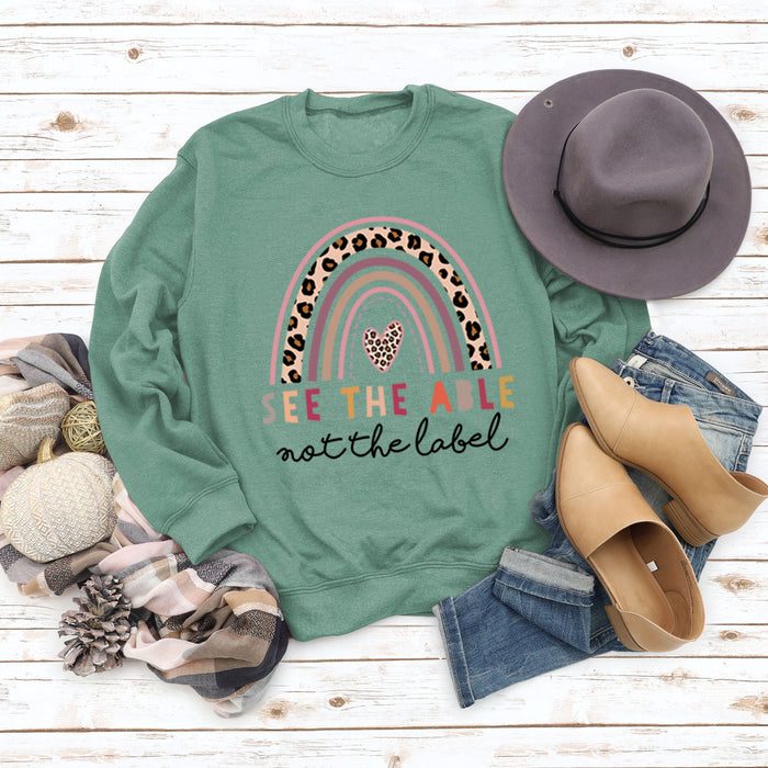 Light green sweater (black color picture) / S