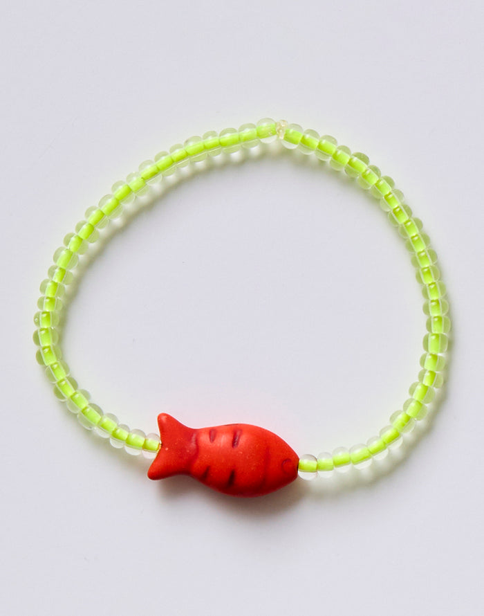 Seed Fish Bracelet Set: Multi
