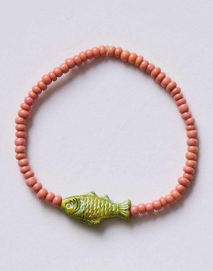 Seed Fish Bracelet Set: Multi