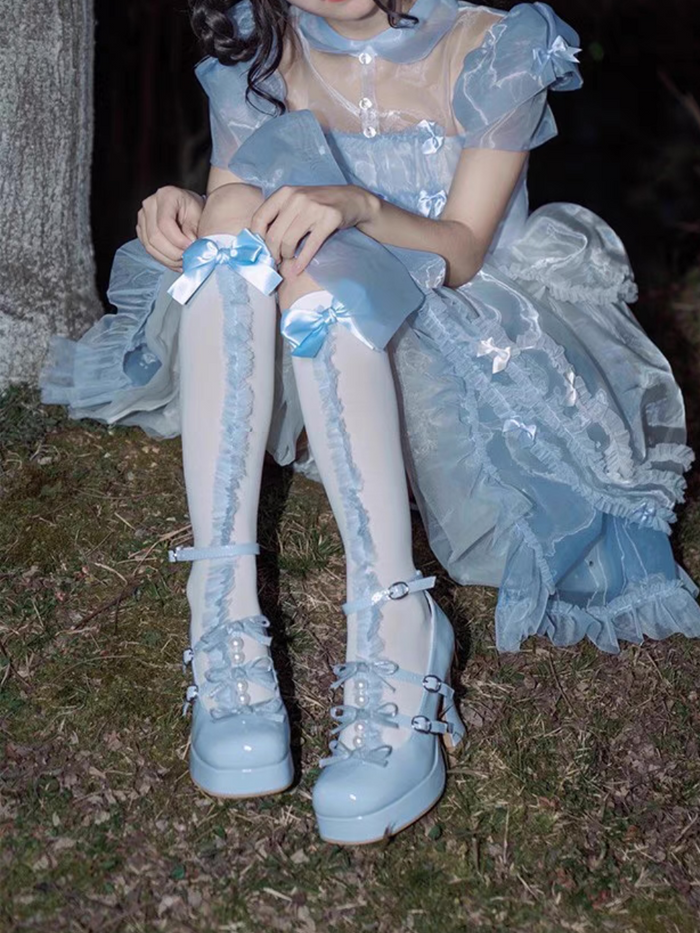 ♡ Serenade ♡ - Bow High Heels