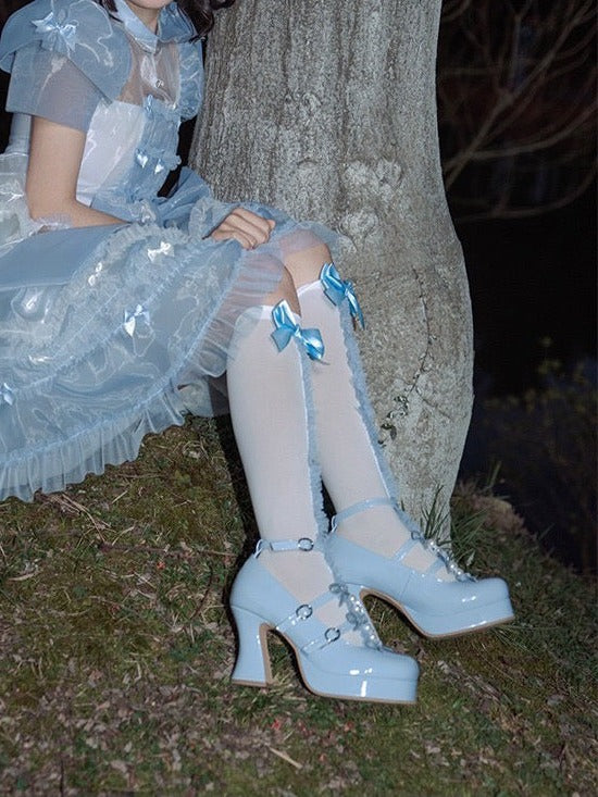 ♡ Serenade ♡ - Bow High Heels