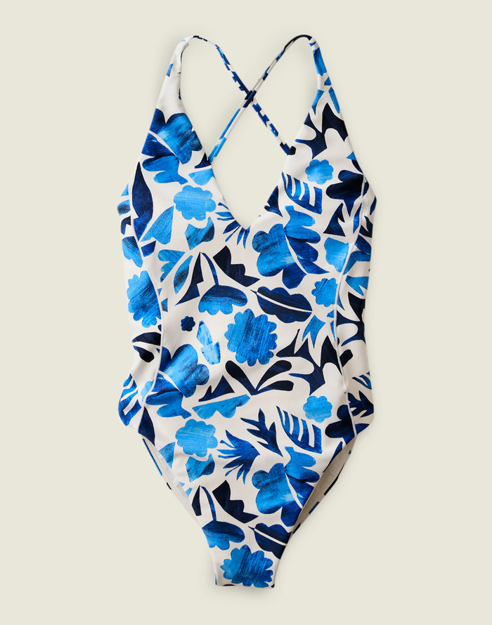 Serenity Compression One Piece: Cloud Mezcal - FINAL SALE