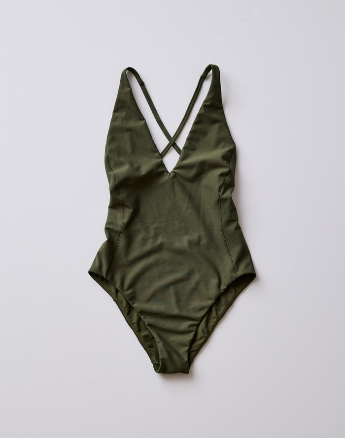 Serenity Compression One Piece: Dark Fir