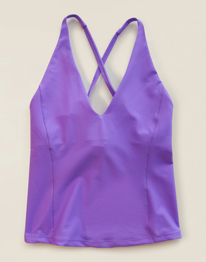 Serenity Compression Tankini: Aster - FINAL SALE