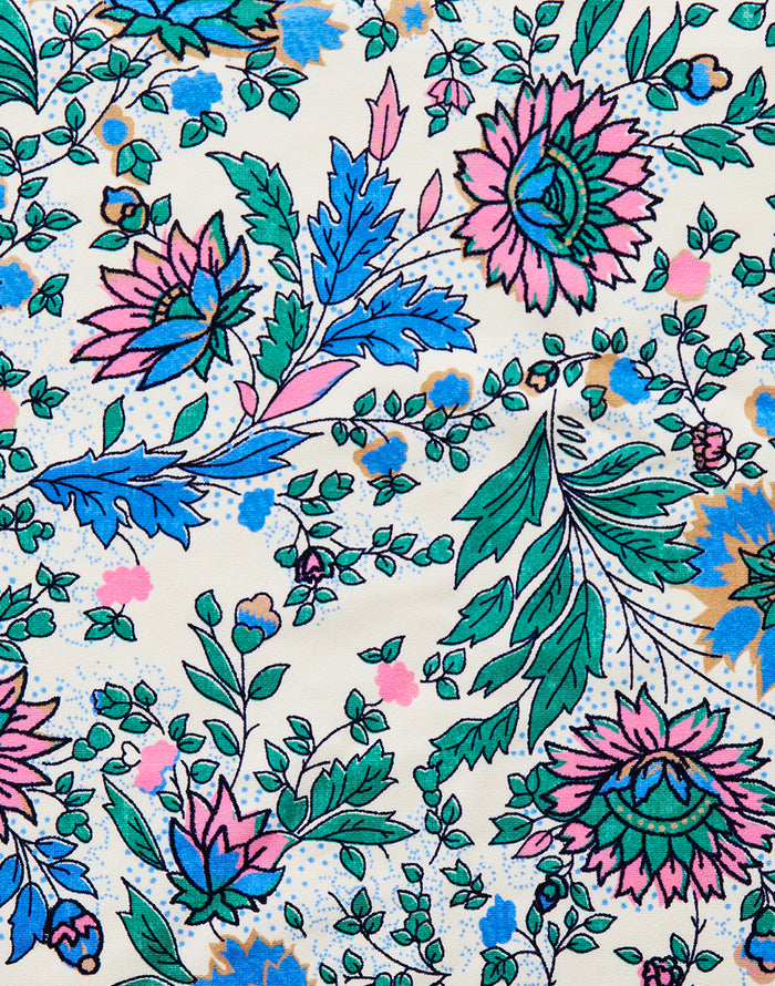 Serenity Compression Tankini: Cloud Multifloral