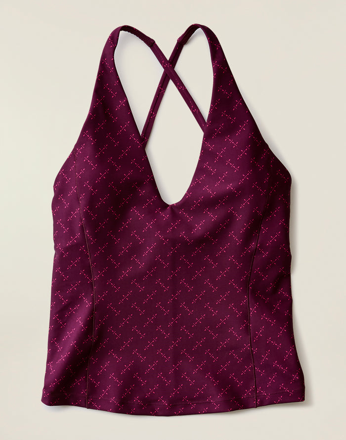Serenity Compression Tankini: Disco - FINAL SALE