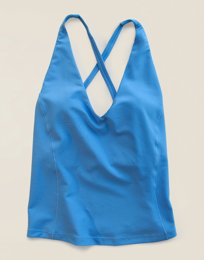 Serenity Compression Tankini: Lagoon