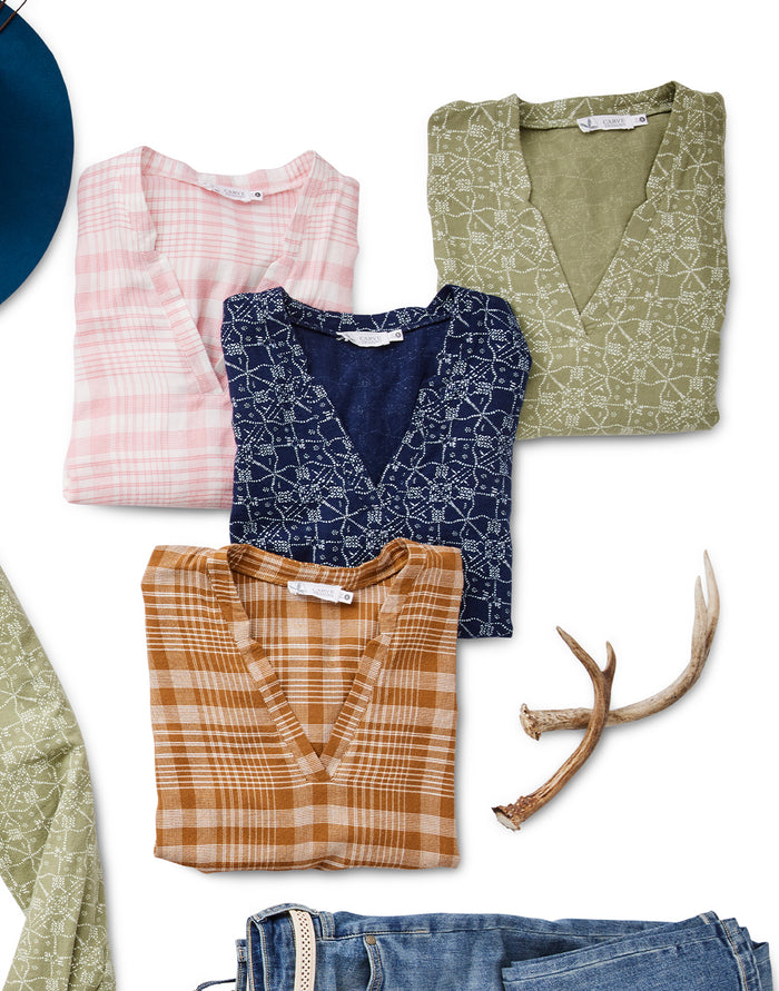 Shelby Top: Olive Bandana - FINAL SALE