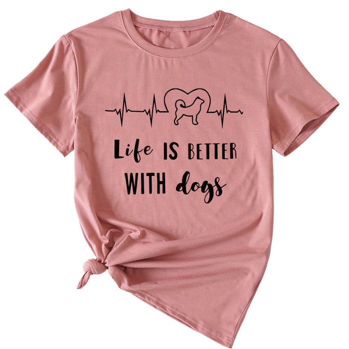 Rose gold (black font) / S