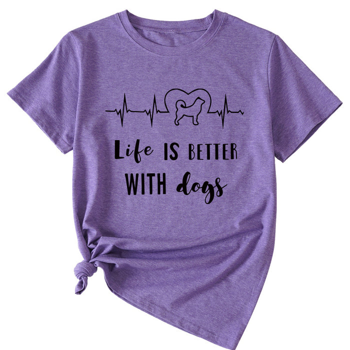 Purple (black font) / S