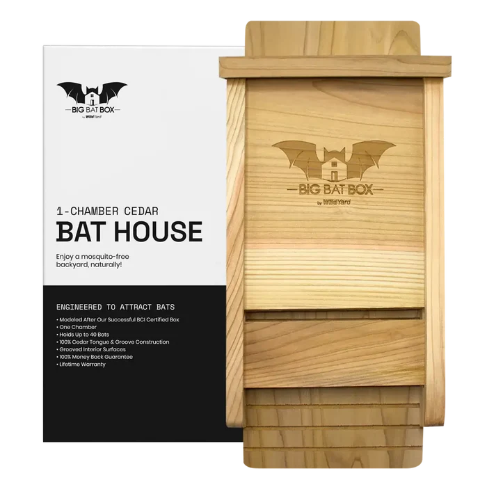 Single Chamber Bat House (Includes Shipping) for attracting bats and enhancing wildlife education in your backyard.