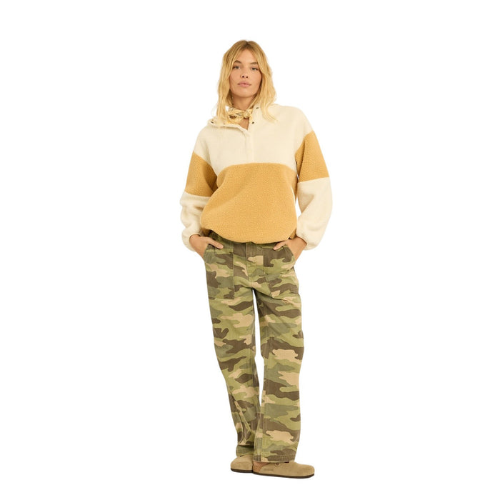 Sisstr | Sweat à Capuche Sherpa Femme Wave Watcher