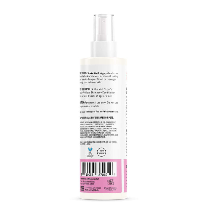 Skout's Honor Probiotic Deodorizing Spray Happy Puppy 8oz - Paw Naturals