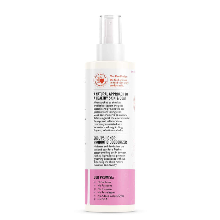 Skout's Honor Probiotic Deodorizing Spray Happy Puppy 8oz - Paw Naturals