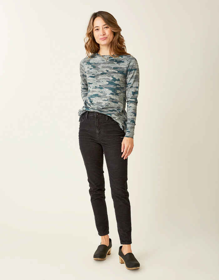 Skyler Skinny Cord: Black - FINAL SALE