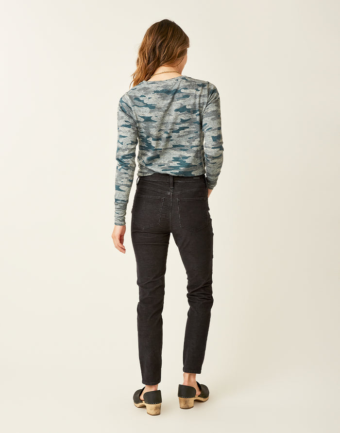 Skyler Skinny Cord: Black - FINAL SALE