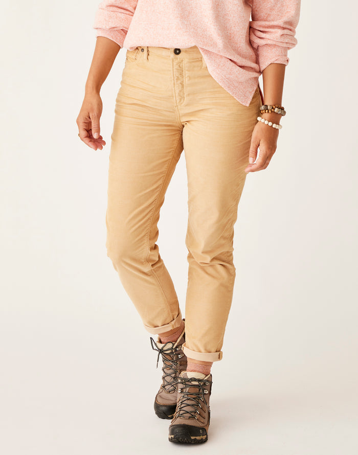 Skyler Skinny Cord: Camel - FINAL SALE