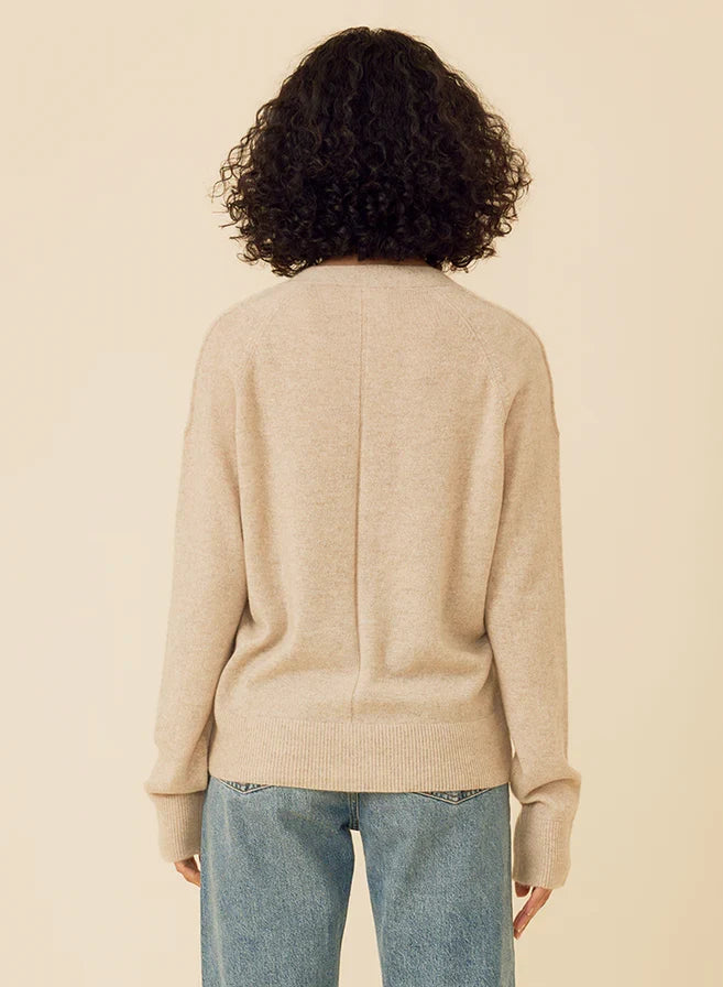 Sloane Cashmere Cardigan Sweaters & Knits One Grey Day