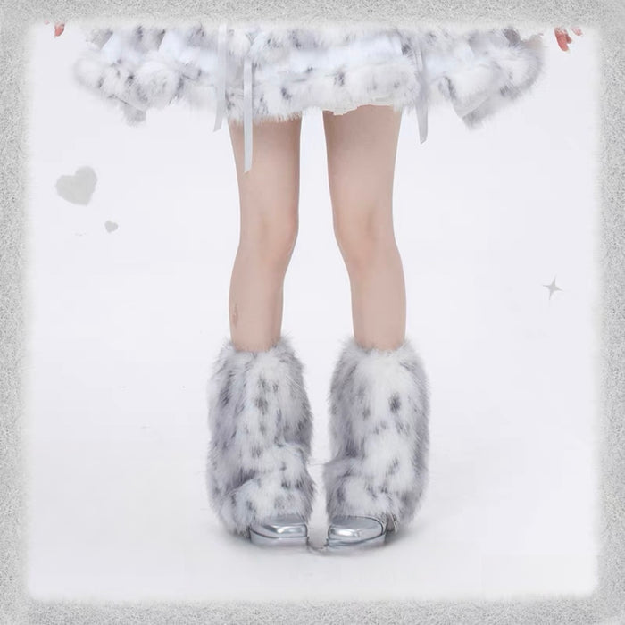 Silver Legwarmers(one size) / S
