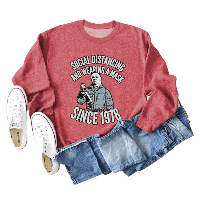 Red sweater (black color picture) / S