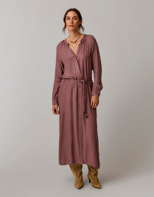 Solana Kindsilk Dress: Rose Taupe