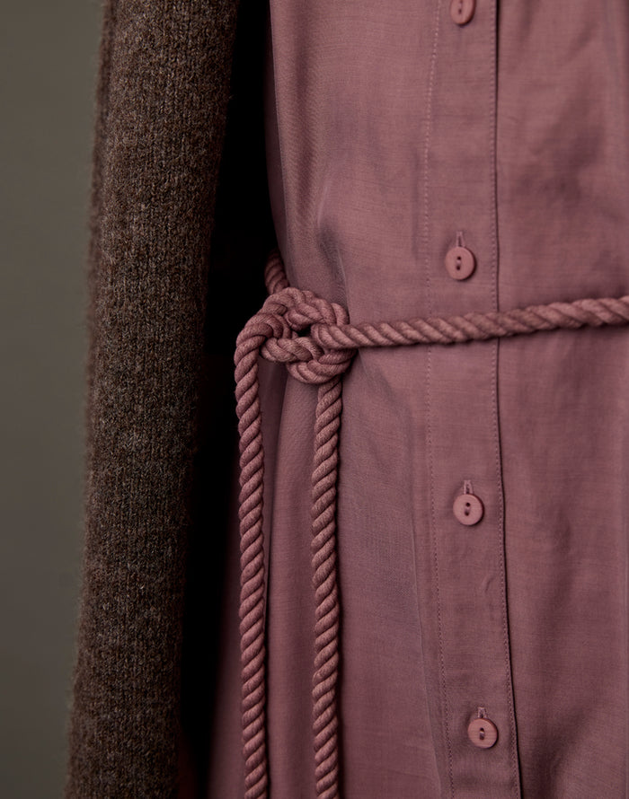 Solana Kindsilk Dress: Rose Taupe