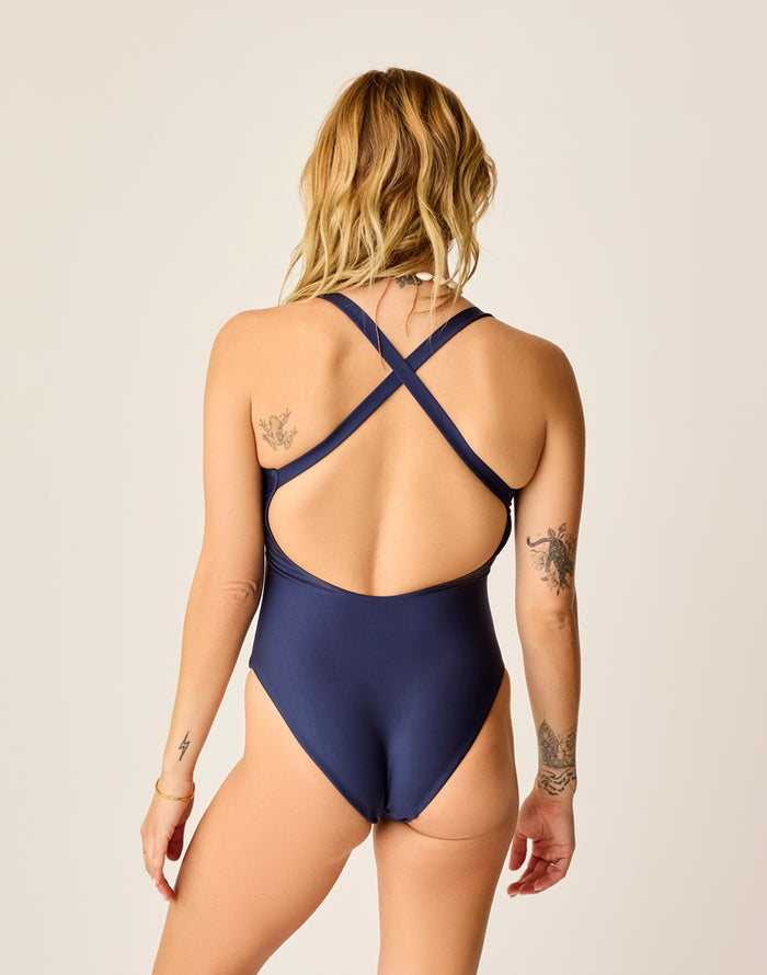 Sonny Compression One Piece: Navy