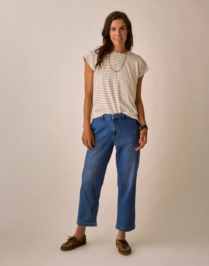 Spencer Straight Leg: Magnolia