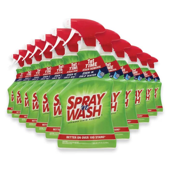 Spray 'n Wash Pre-Treat Laundry Stain Remover Trigger Spray - 22 oz - 12 Pack
