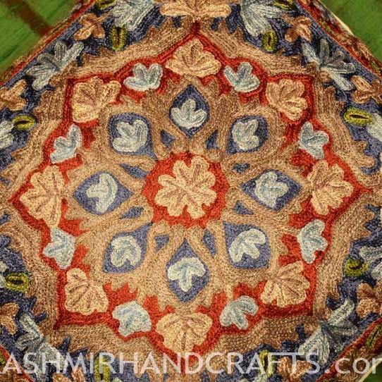 spring autumn dahlias decorative pillow cover - Kashmir Designs