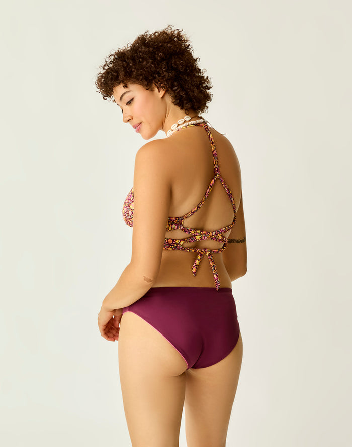 St. Barth Reversible Bottom: Hot Pink/Nirvana - FINAL SALE