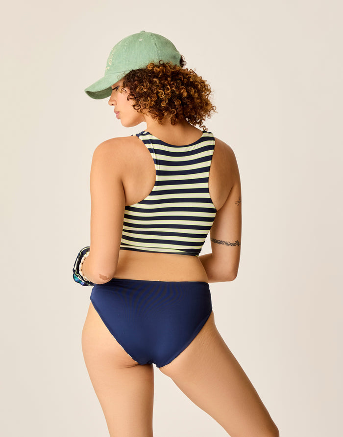 St. Barth Reversible Bottom: Marina/Navy - FINAL SALE