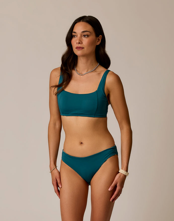 St. Barth Reversible Bottom: Palmetto/Nightdive
