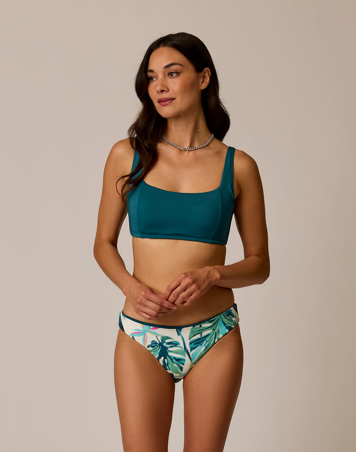 St. Barth Reversible Bottom: Palmetto/Nightdive