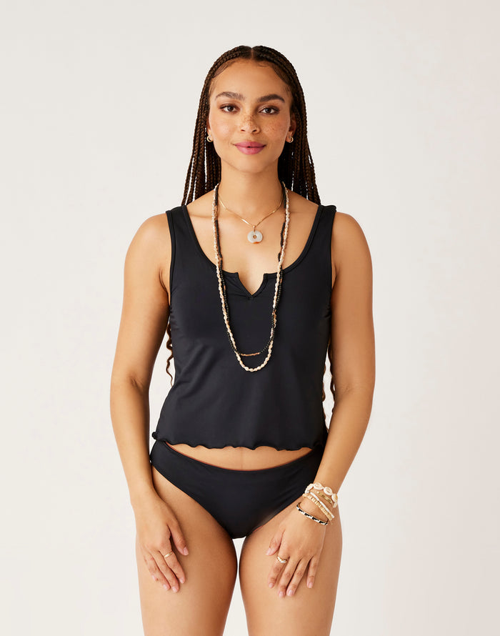 St. Barth Reversible Bottom: Penny/Black - FINAL SALE