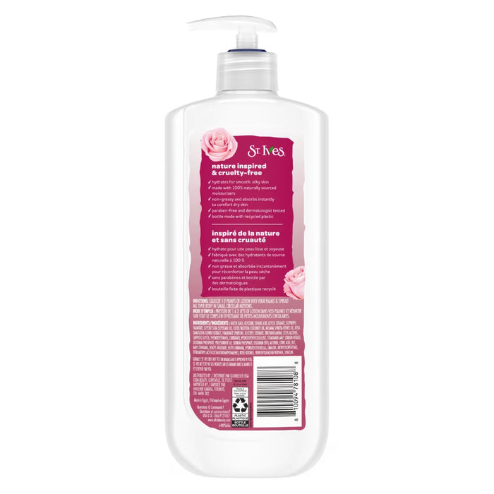 St. Ives Rose & Argan Oil Body Lotion - 20.28 oz - 4 Pack