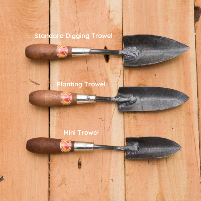 Standard Steel Digging Trowel-Red Pig Garden Tools-Atlas Preservation