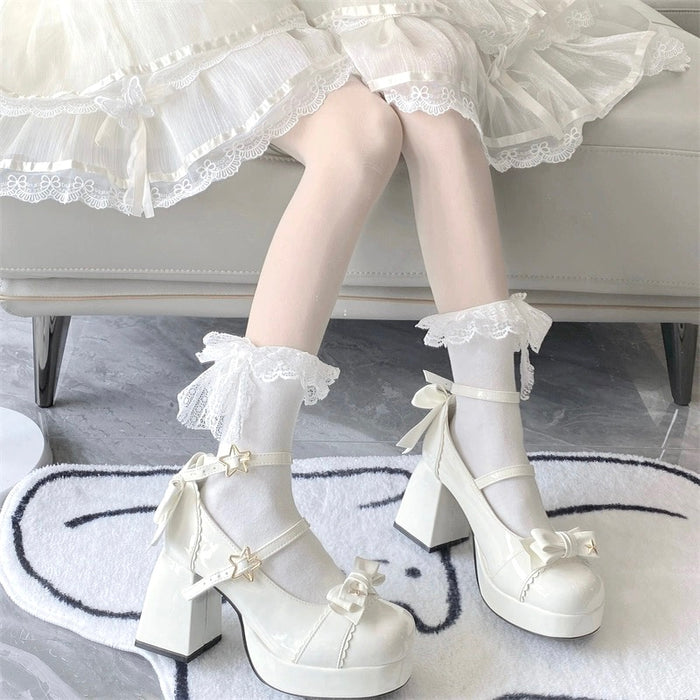 ♡ Star Date ♡ - Mid Heels